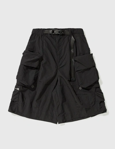 Archival Reinvent Teflon® Arc_indux Shorts 01 In Black