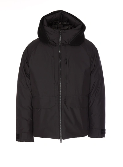 Woolrich Pertex Mountain Jacket In Black