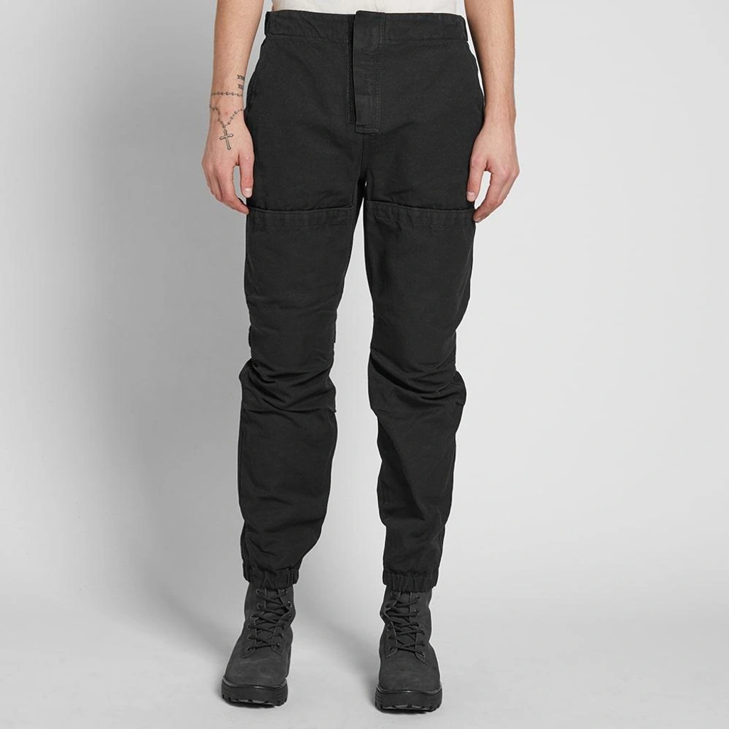 Yeezy Season 3 Velcro Cargo Pant In Black | ModeSens