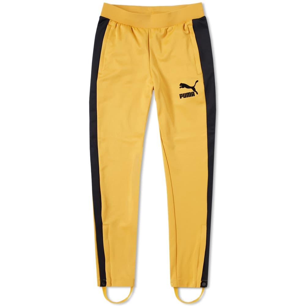 puma t7 tracksuit yellow