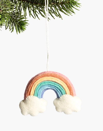Mw Craftspring Felt Rainbow Ornament In Pastel