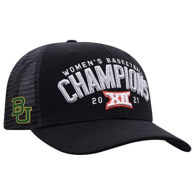 Top Of The World Basketball Conference Tournament Champions Locker Room Adjustable Hat In Black