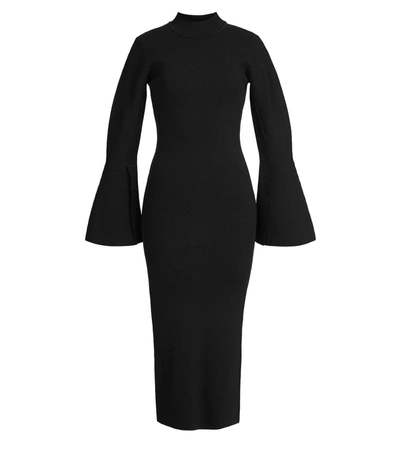 Essentiel Antwerp Cuivre Black Midi-lenght Dress
