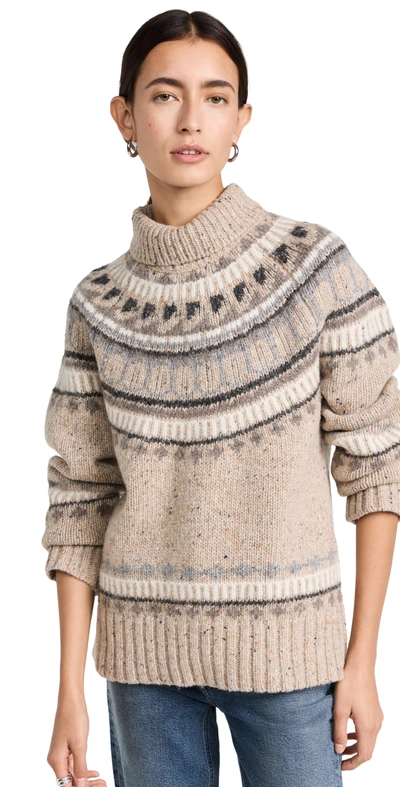Vince fair shop isle turtleneck sweater