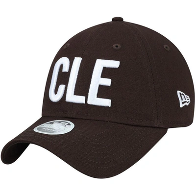 New Era Brown Cleveland Browns Hometown 9twenty Adjustable Hat