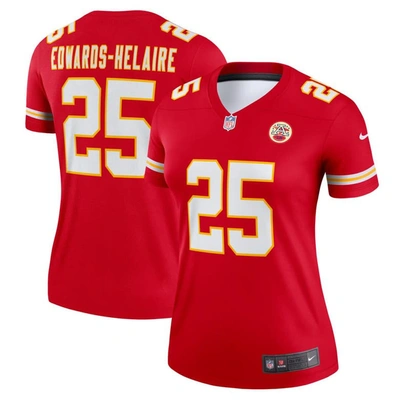 Nike Clyde Edwards-helaire Red Kansas City Chiefs Legend Jersey