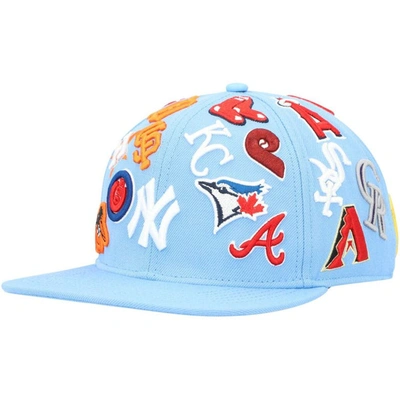 Pro Standard Light Blue Mlb Pro League Wool Snapback Hat