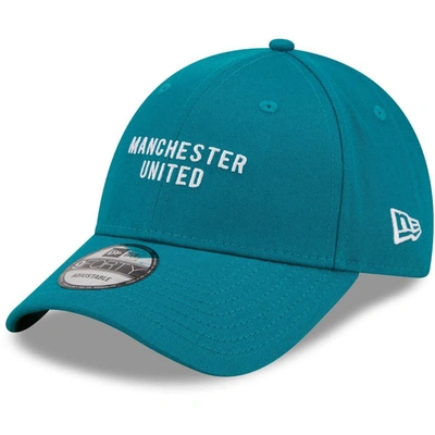 New Era Turquoise Manchester United Seasonal 9forty Adjustable Hat
