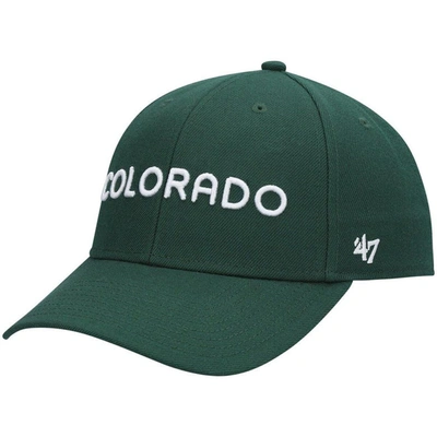 47 ' Green Colourado Rockies City Connect Mvp Adjustable Hat