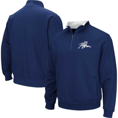 Colosseum Royal Jackson State Tigers Tortugas Quarter-zip Sweatshirt