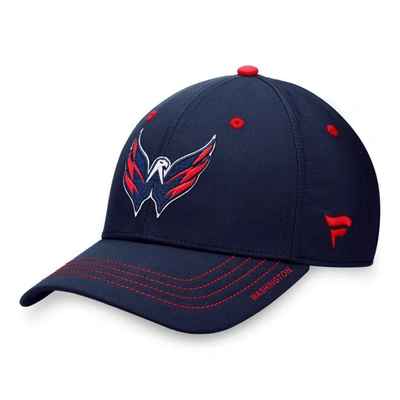 Fanatics Branded Navy Washington Capitals Authentic Pro Rink Flex Hat