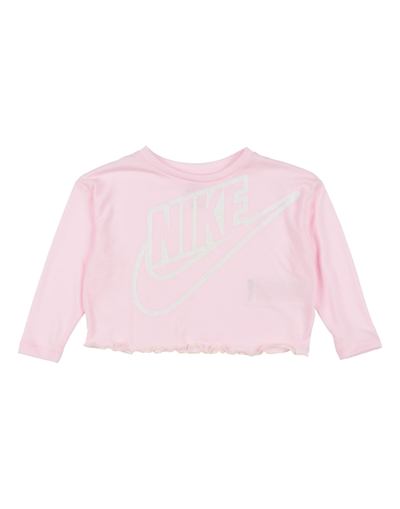 Nike Kids' T-shirts In Light Pink