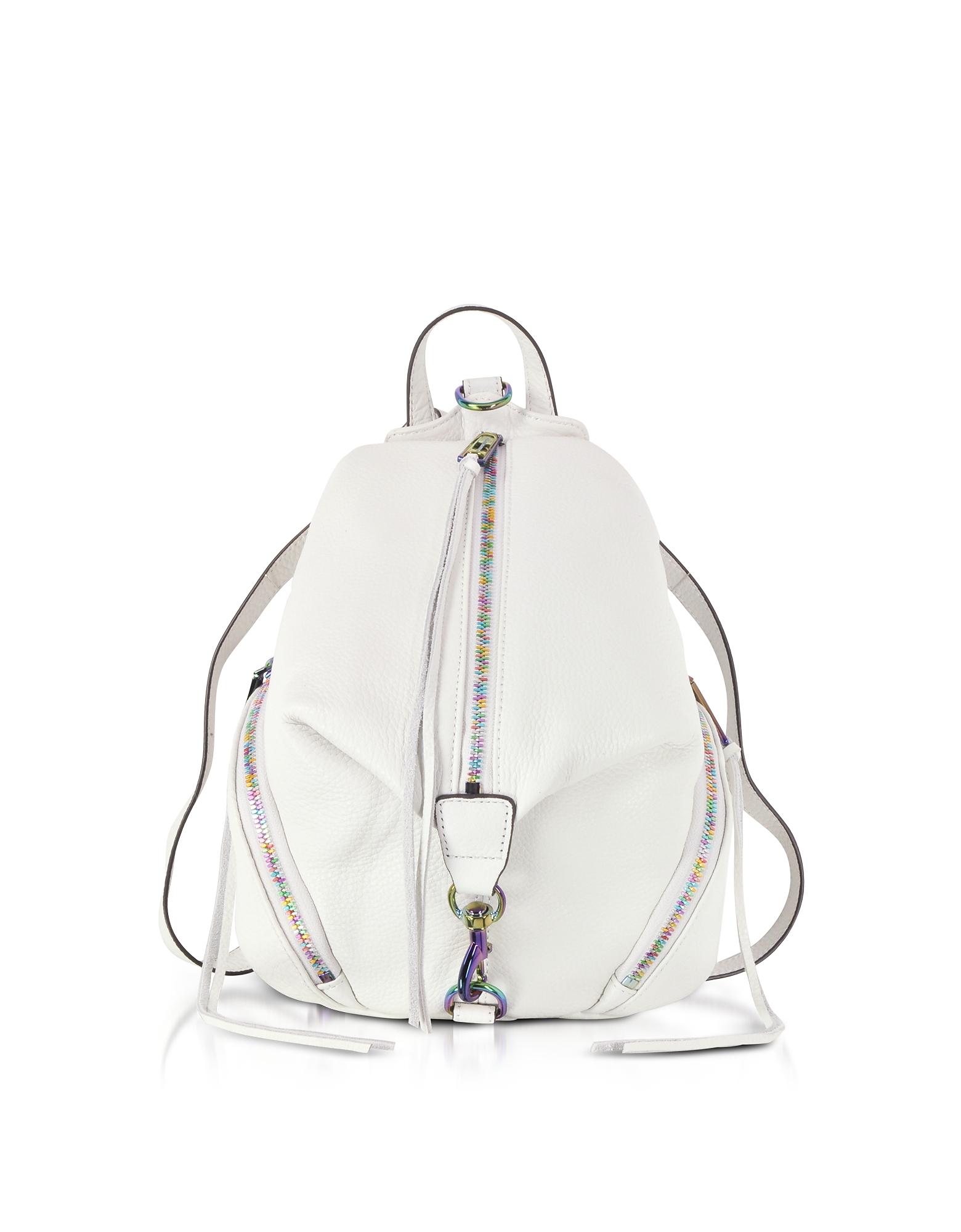 rebecca minkoff backpack white