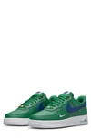 Nike Air Force 1 '07 Lv8 Sneaker In Malachite/ Sail/ White/ Blue