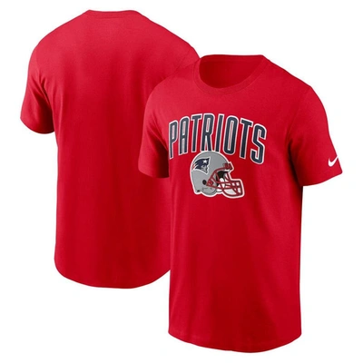 Nike Red New England Patriots Team Athletic T-shirt