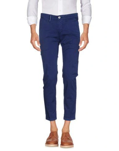 Re-hash Casual Pants In Bright Blue