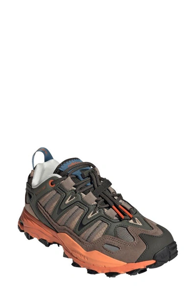 Adidas Originals Hyperturf Adventure Sneakers In Brown And Multi-green In Grün