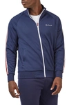 Ben Sherman Men's House Taped Full-zip Track Jacket In Marine