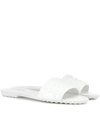 Tod's Gommini Studded Slide Sandal In White