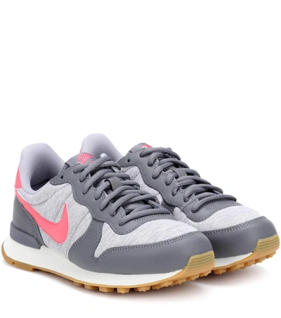 Nike Internationalist Premium Sneakers In Grey