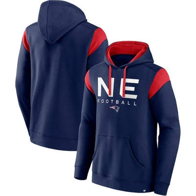 Fanatics Branded Navy New England Patriots Call The Shot Pullover Hoodie