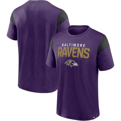 Fanatics Branded Purple Baltimore Ravens Home Stretch Team T-shirt