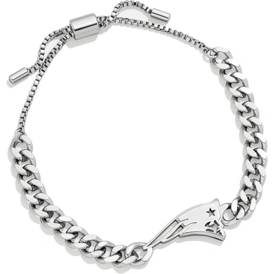 Baublebar Silver New England Patriots Chain Bracelet