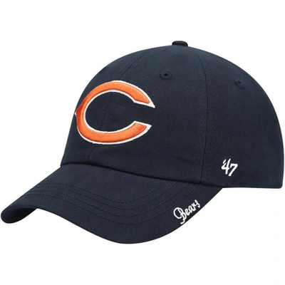 47 Brand '47 Navy Chicago Bears Miata Clean Up Primary Adjustable Hat