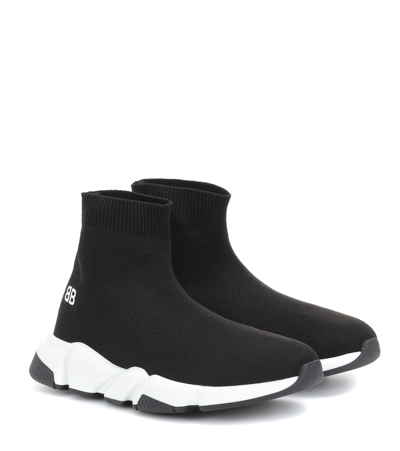 Balenciaga Speed Trainers In Black