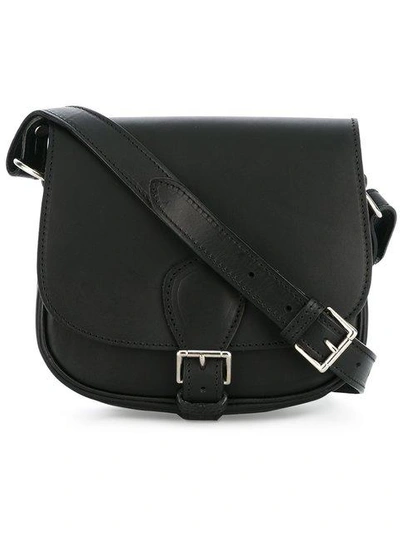 Alexandre Mareuil Hobo Crossbody Bag - Black