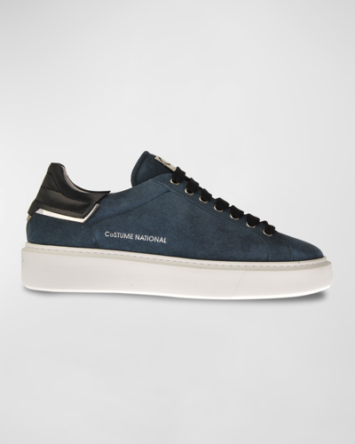 Costume National Sneakers In Blue