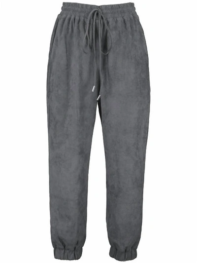 Bishop + Young Eternal Optimist Cozy Suede Jogger In Cloud Blue In Multi