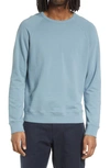 Vince Garment Dye Sweatshirt In Nocolor