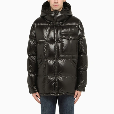 Moncler Genius Anthemium Black Quilted Nylon Down Jacket