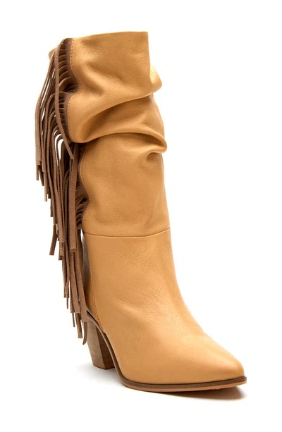 Matisse Brin Pointed Toe Boot In Natural