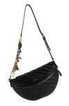 Balenciaga Extra Small Souvenir Logo Belt Bag - Black