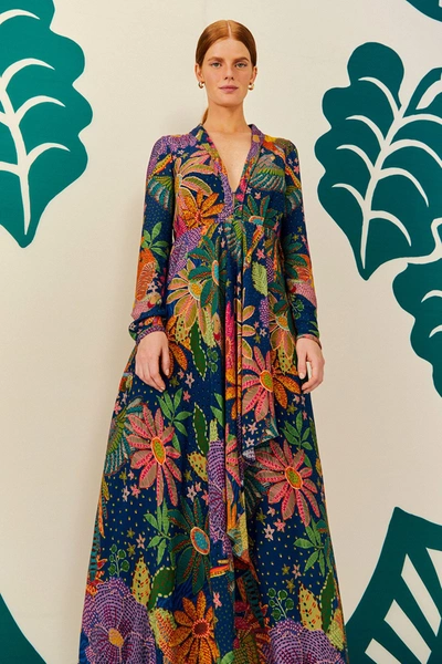 farm rio blue macaw dress Francoise Dress in Supersonic Blue | OMNES | Dresses | Sustainable &  Affordable Clothing