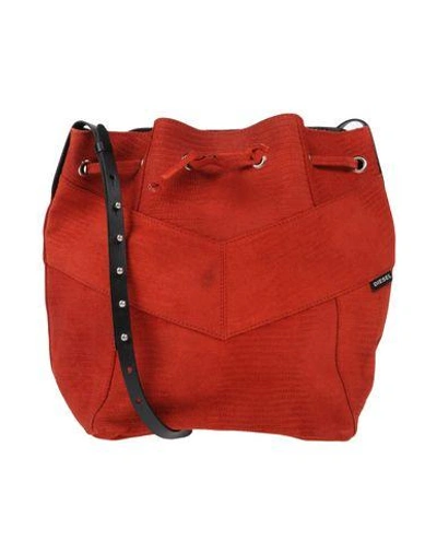 Diesel Handbags In Red