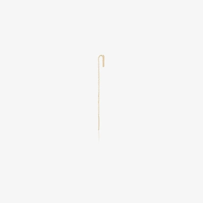 Lizzie Mandler Fine Jewelry 18k Gold Thread Drop Earrings In Metallic