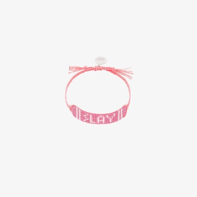 Venessa Arizaga Slay Beaded Bracelet - Pink