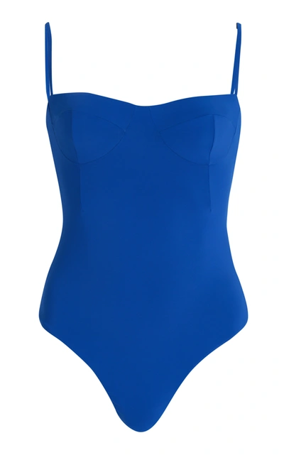 Haight Women's Vintage One-piece Swimsuit In Blue