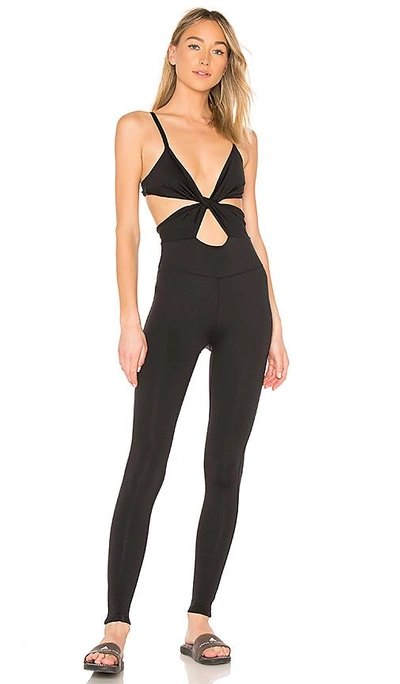 Free People Movement Cosmic Onesie In Black