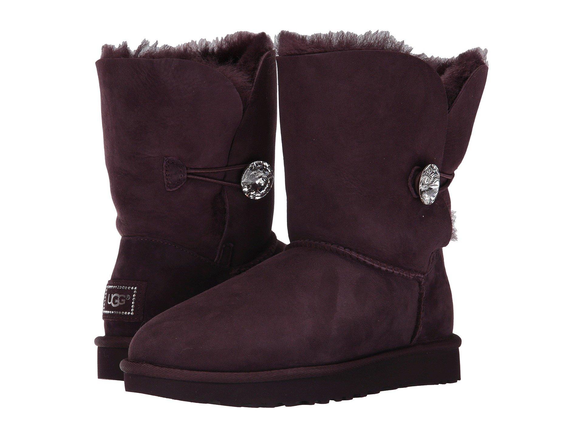 ugg button bling