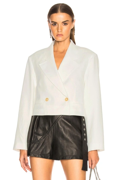 3.1 Phillip Lim / フィリップ リム 3.1 Phillip Lim Tailored Blazer Jacket In White