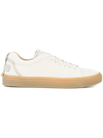 Buscemi Lyndon Canvas Low-top Trainers In White