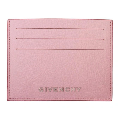 Givenchy Pink Bicolor Pandora Card Holder
