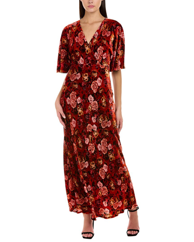 Johnny Was Alanis Silk-blend Maxi Dress In Nocolor