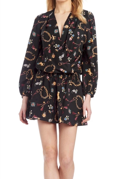 Amanda Uprichard Ciara Dress In Charm Print In Multi