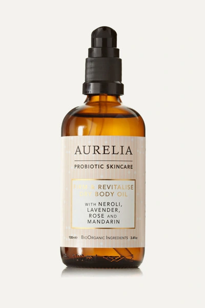 Aurelia Probiotic Skincare + Net Sustain Firm And Revitalise Dry Body Oil, 100ml In Colorless