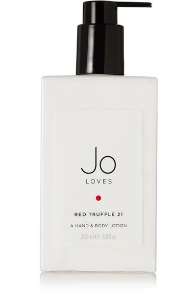 Jo Loves Red Truffle Hand & Body Lotion, 200ml - Colorless